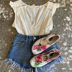 Vans Hawaiian Floral Slip-on 🌺🌴